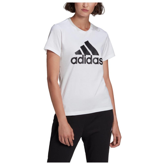 Adidas Γυναικεία κοντομάνικη μπλούζα Loungewear Essentials Logo Tee